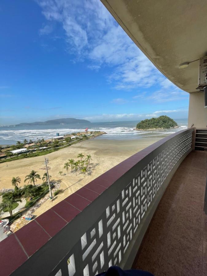 Pe Na Areia Em Santos! Que Vista Mar! Apartment Santos  Exterior foto