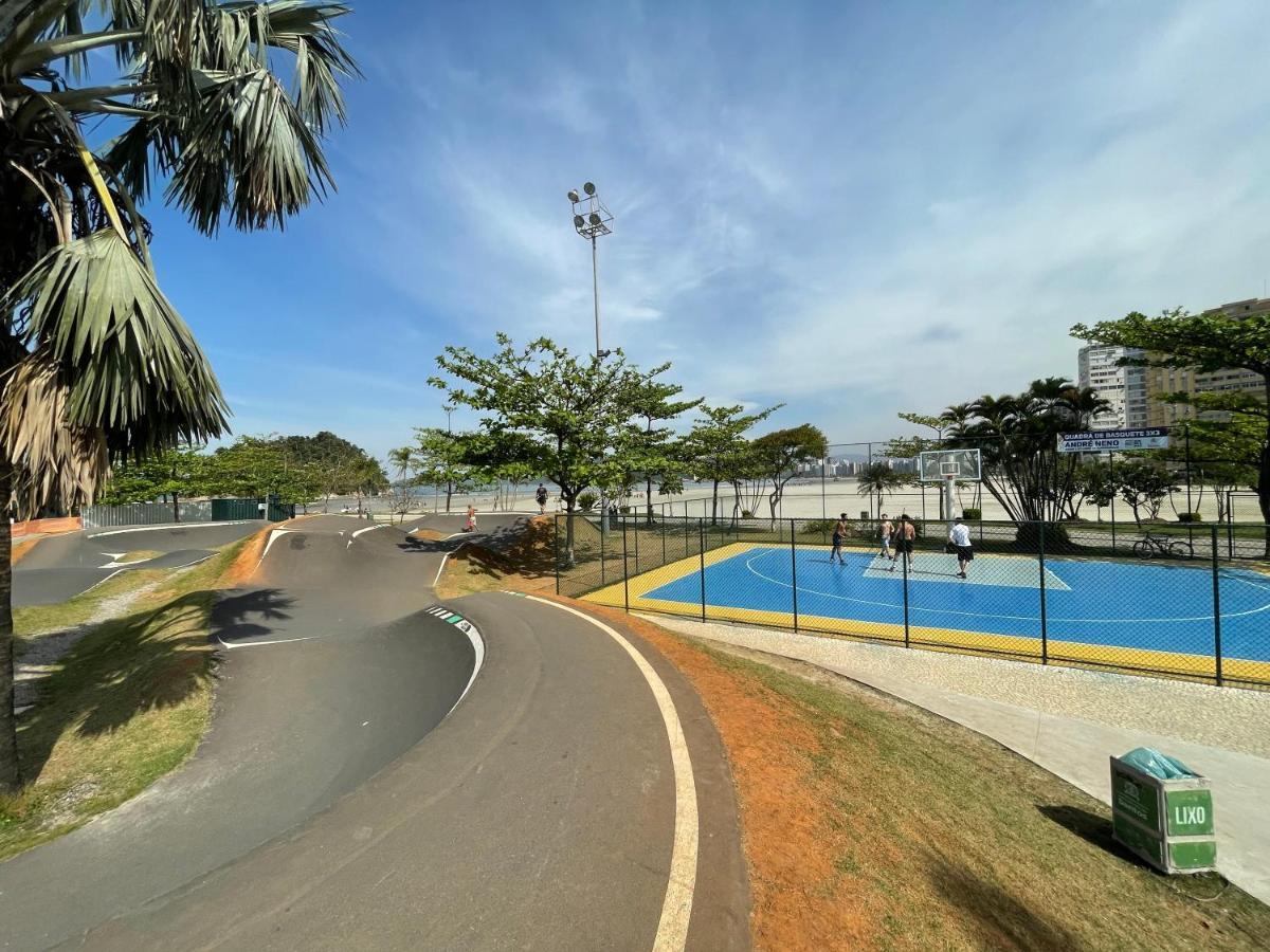 Pe Na Areia Em Santos! Que Vista Mar! Apartment Santos  Exterior foto