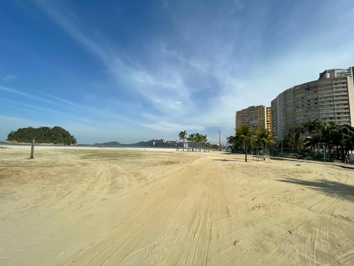 Pe Na Areia Em Santos! Que Vista Mar! Apartment Santos  Exterior foto